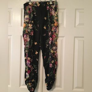 Floral Satin Pant